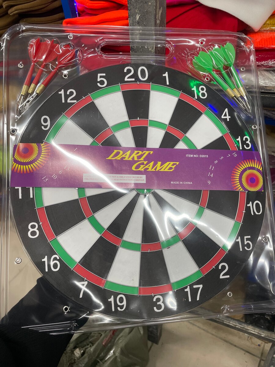 Jeu de fléchettes double face