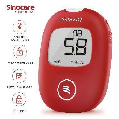 Sinocare glucometers and BP monitors