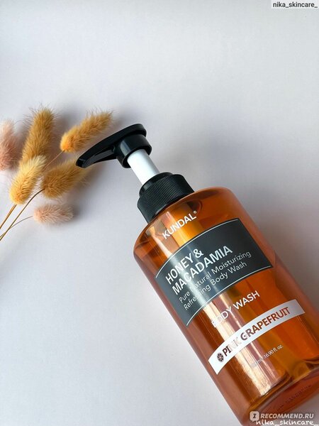 ГЕЛЬ ДЛЯ ДУША HONEY/MACADAMIA PURE BODY WASH 500ML (KUNDAL)