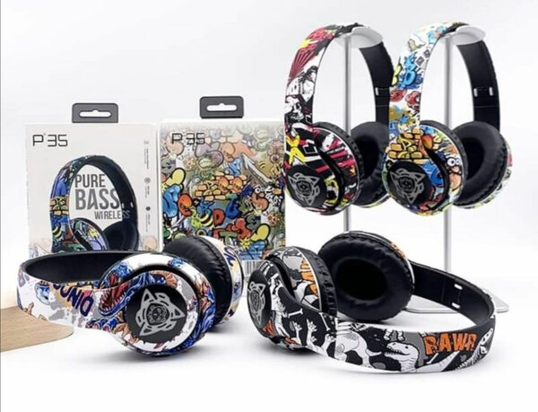 Graffiti Wireless Headphones