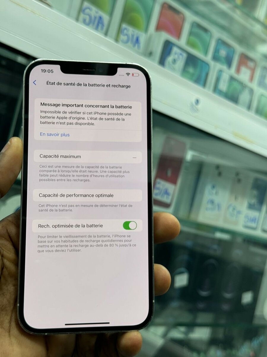 IPhone 12 Pro Max 128g fissuré