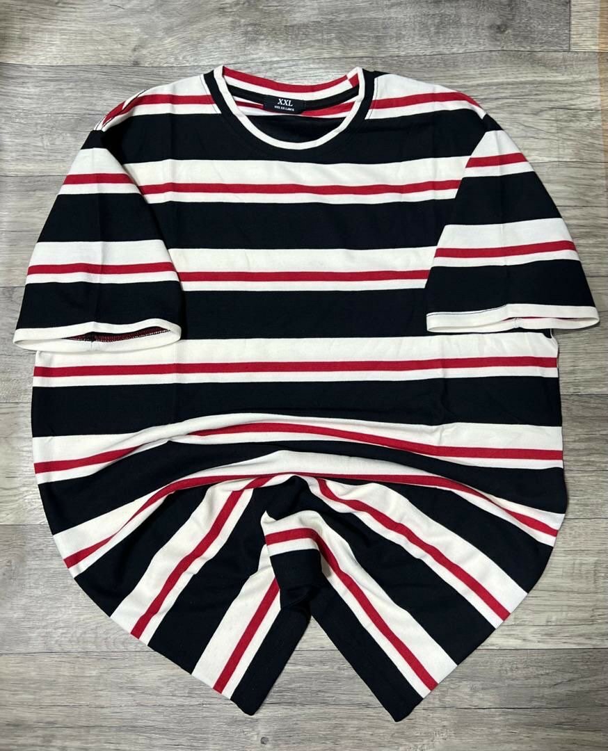 T-shirt à rayures pour hommes