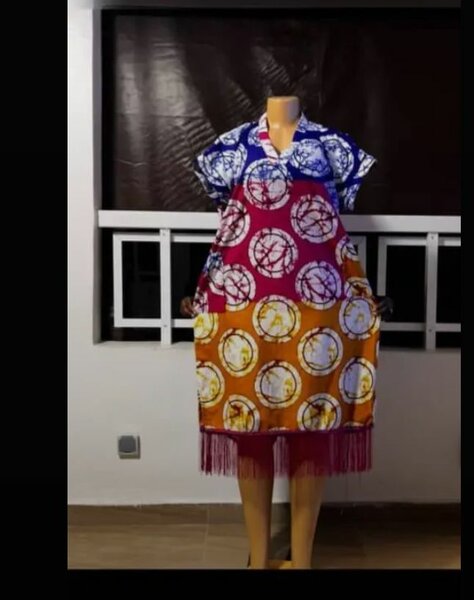 Robe à Motifs Colorés