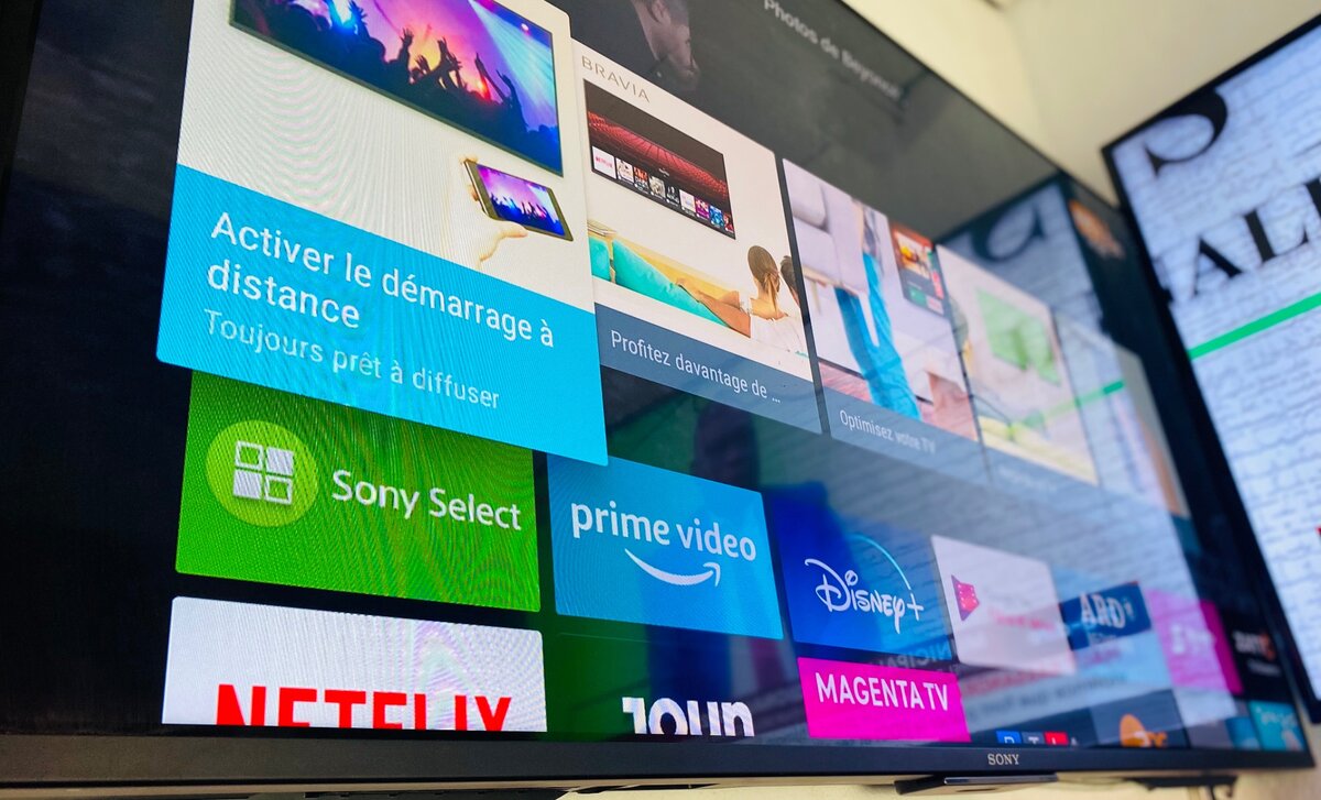 Tv Sony bravia androïde dimension 55 disponible