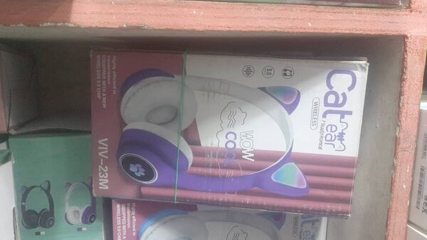 Casque Audio Sans Fil Oreilles de Chat
