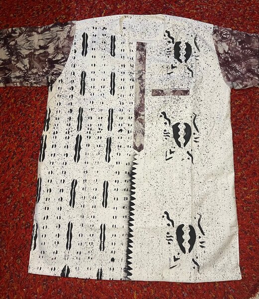 Chemise ethnique imprimé homme