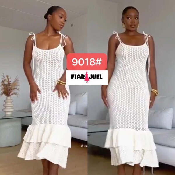 Ensemble robe et sandales chic