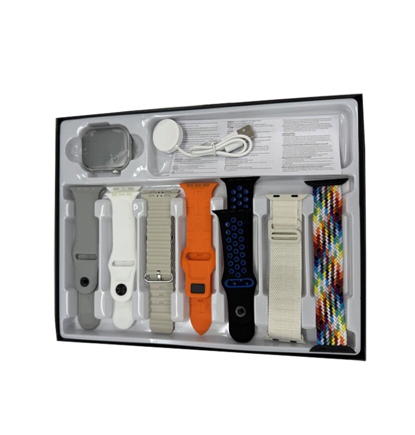 X SERIES 2.02" FULL TOUCH SCREEN SMART WATCH WITH WIRELESS C