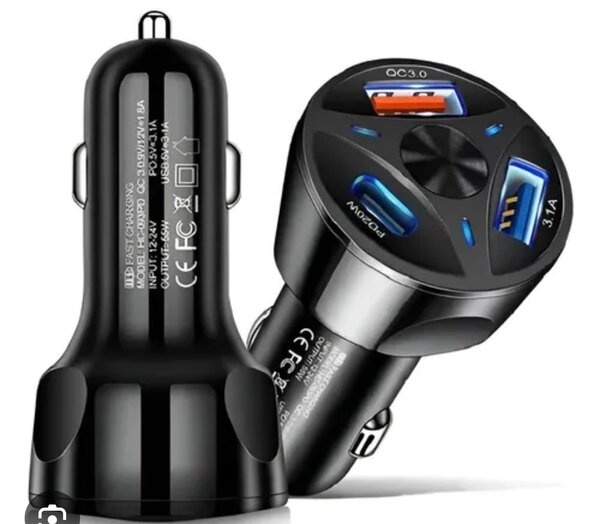 Chargeur voiture USB rapide