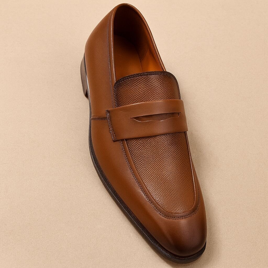 Mocassins en cuir élégants