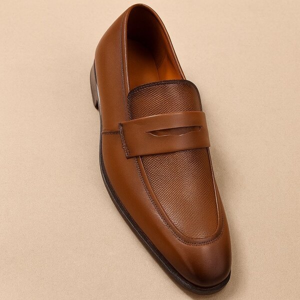 Mocassins en cuir élégants