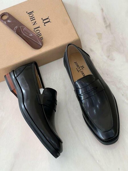 Mocassins en cuir élégants