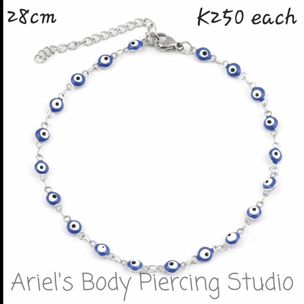 Stainless steel anklets