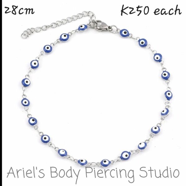 Stainless steel anklets