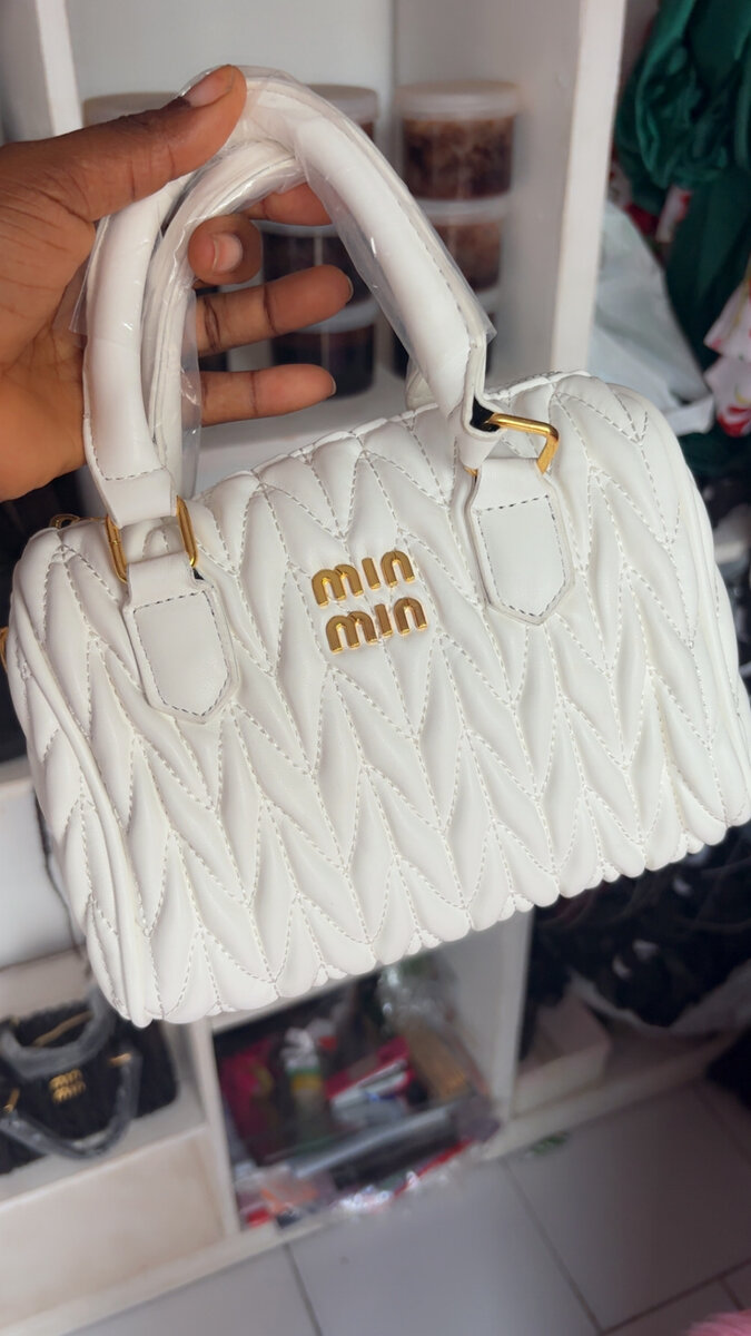 Sac à main blanc chic