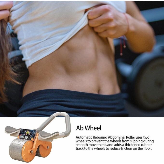 Roue abdominale à rebond automatique pour entraînement