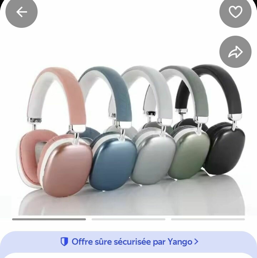 Casque Bluetooth p9