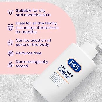 E45 moisturizing lotion