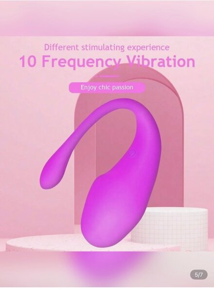 Vibromasseur Télécommandé 10 Modes