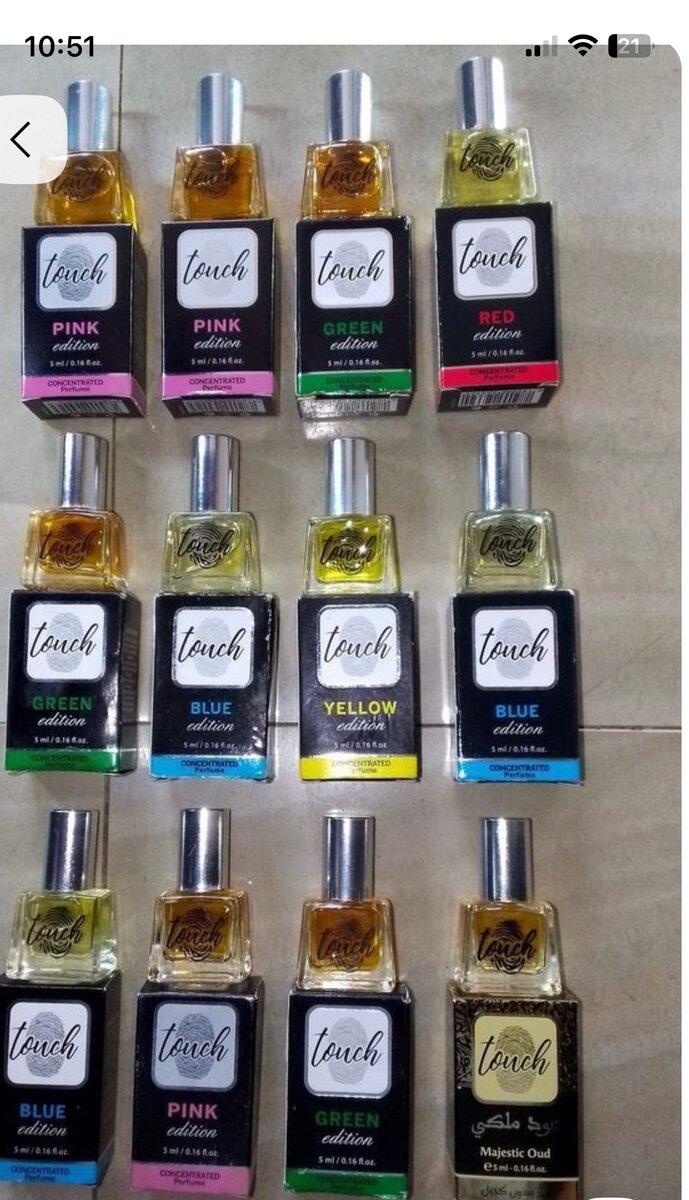 Parfum Concentré "Touch"