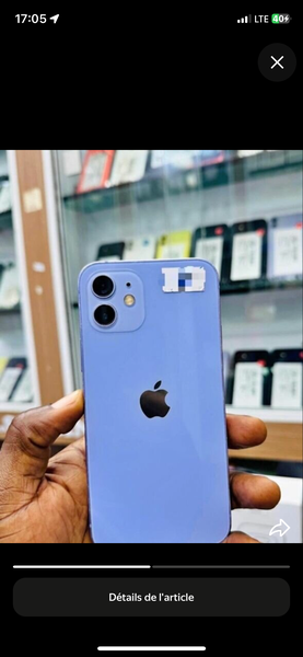 iPhone bleu déverrouillé
