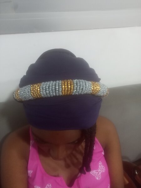 Bandeau en perles élégant