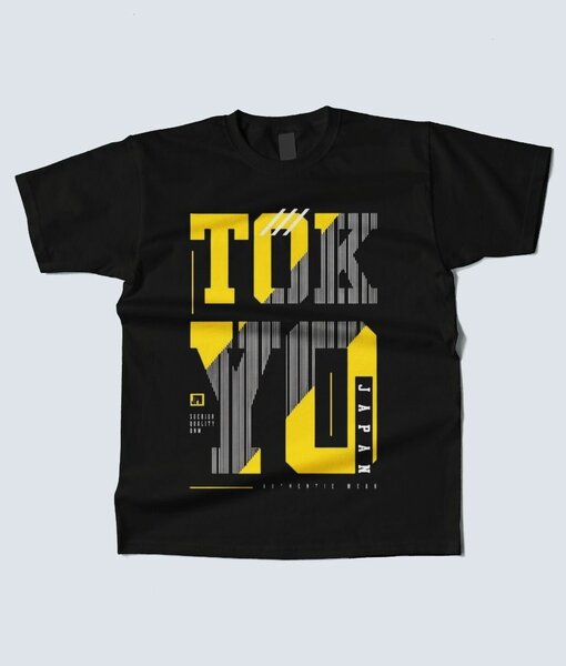 Quality Men & Women's Tokyo Design T-shirt