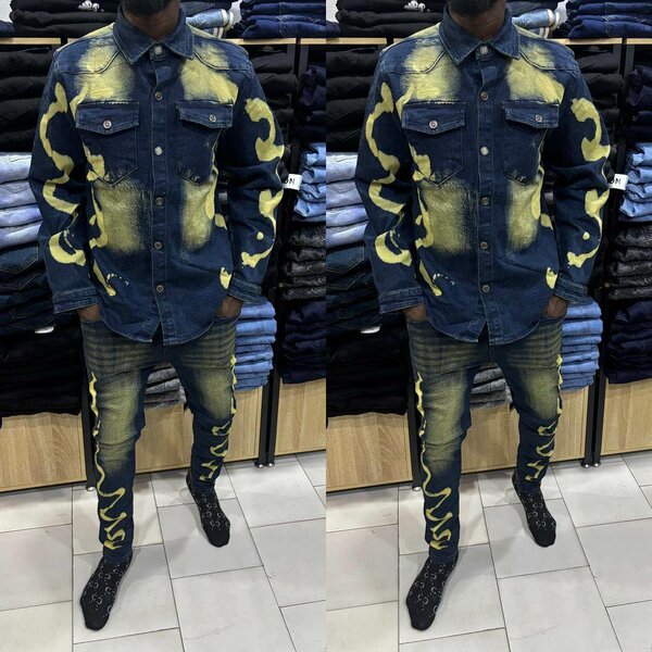 Veste en jean tendance