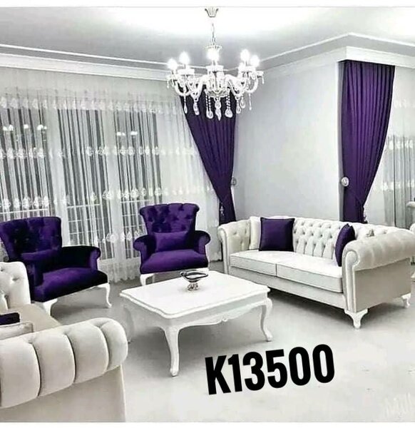 A set of beautiful and soft home furniture