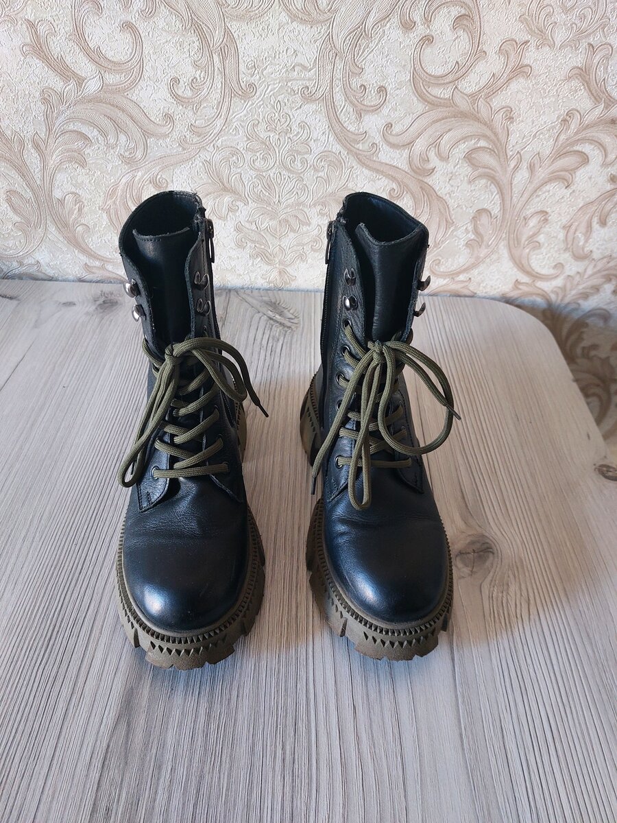 Женские ботинки. Натуральная кожа. 38 размер