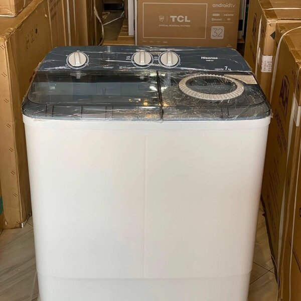 Lave-linge semi-automatique 7kg