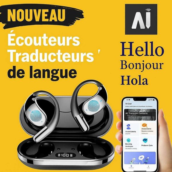 Écouteurs Traducteurs Intelligents