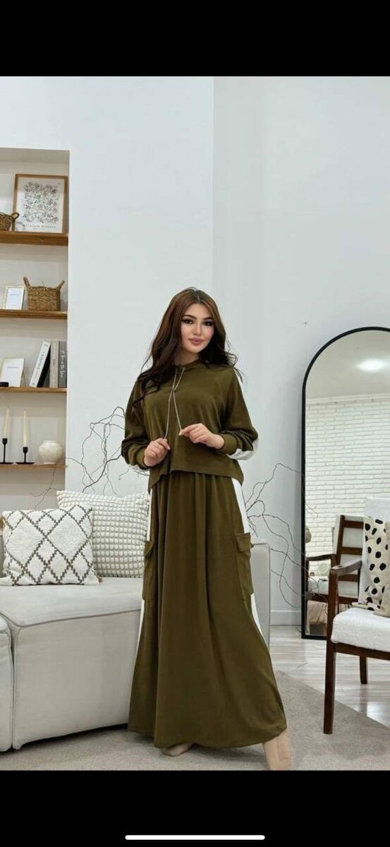 Свитшот двойка с юбкой