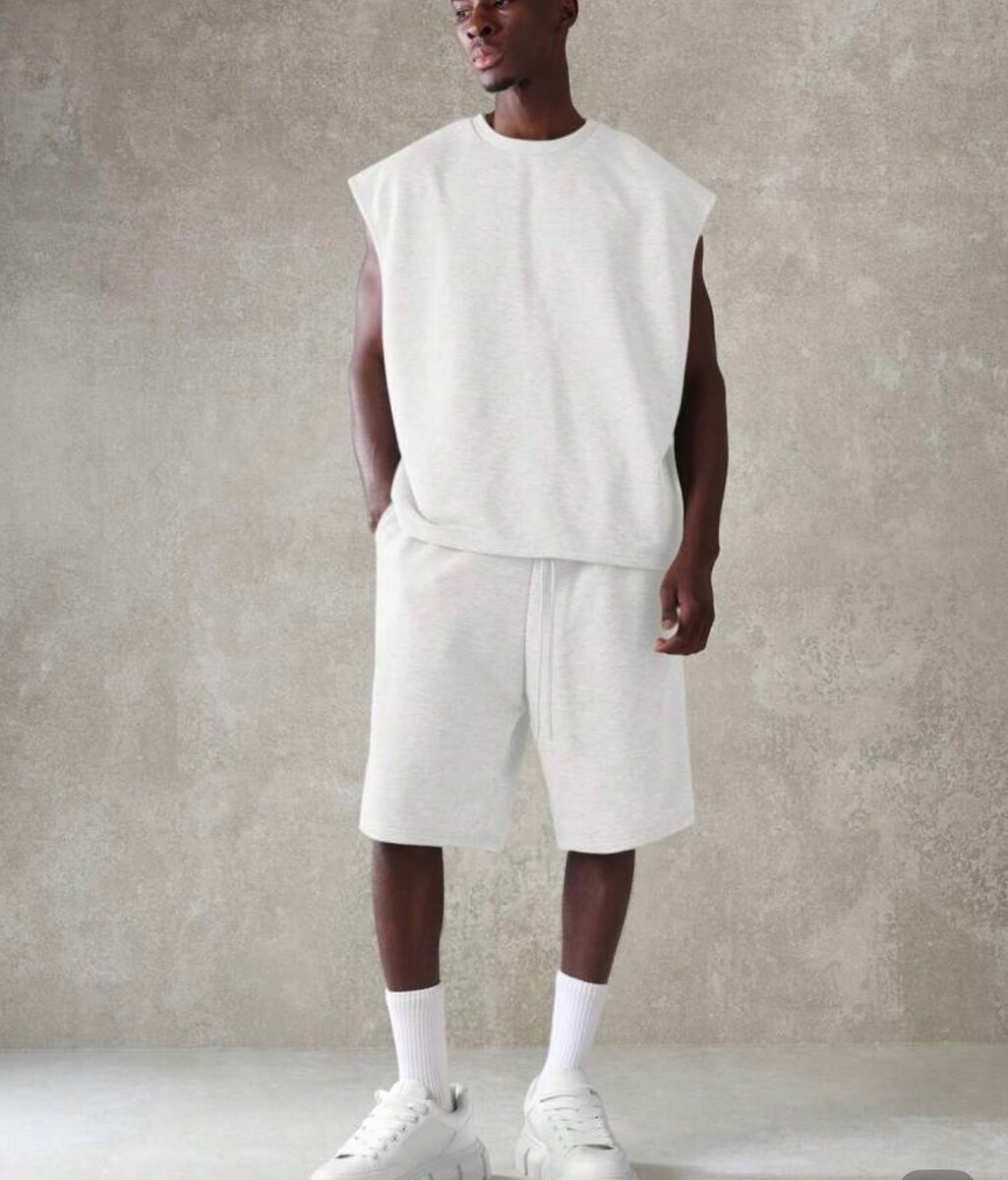 Ensemble Décontracté Homme Blanc