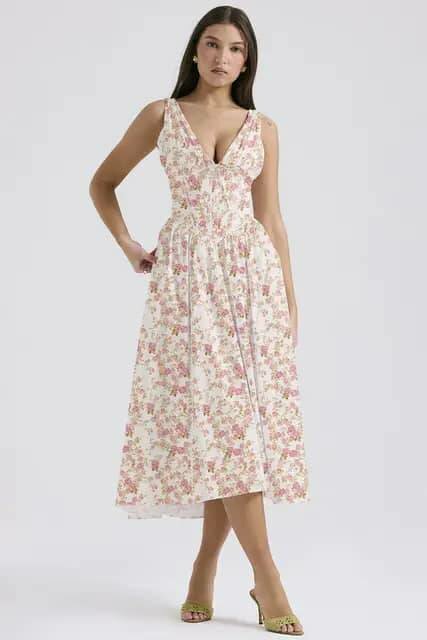 Women's Floral Print Dress