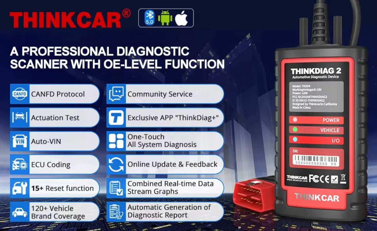 Scanner Diagnostic THINKDiag2