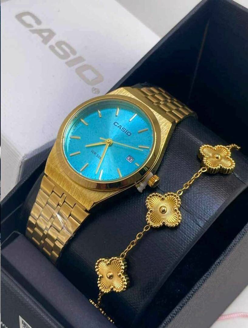 Montre Casio Dorée Homme