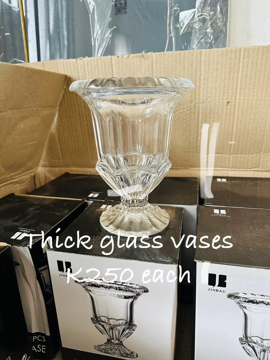 Glass vases