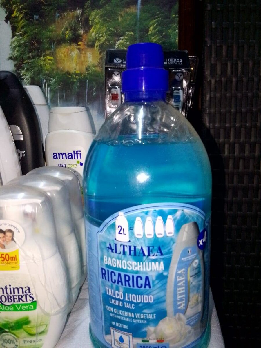 Gel douche a la glycérine bidon de 2 litres