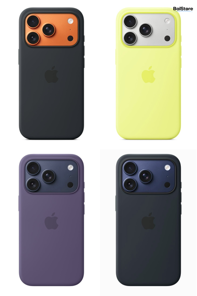 Coques silicone iPhone 17