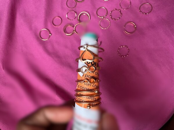 Bague femme lunité à 400