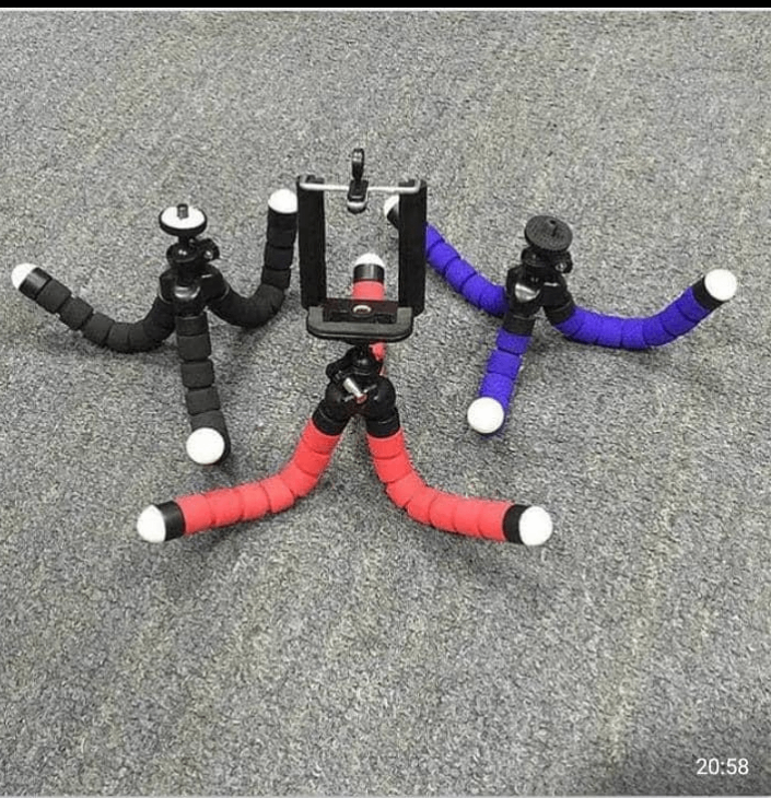 TRÉPIED EN ÉPONGE  FLEXIBLE &