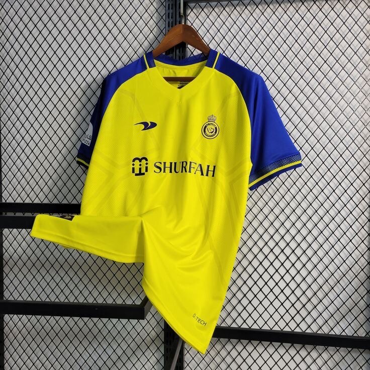 Maillot de Football Jaune Bleu