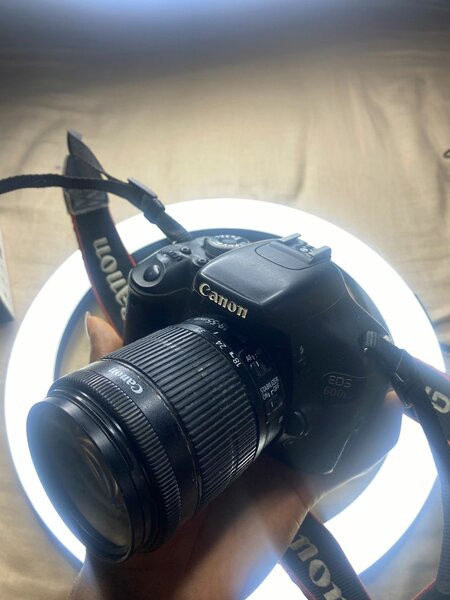 Canon 600D With Photography Accessories