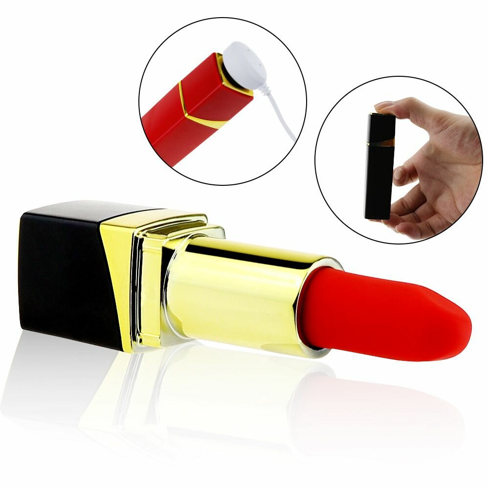 USB Rechargeable Lipstick Vibrator