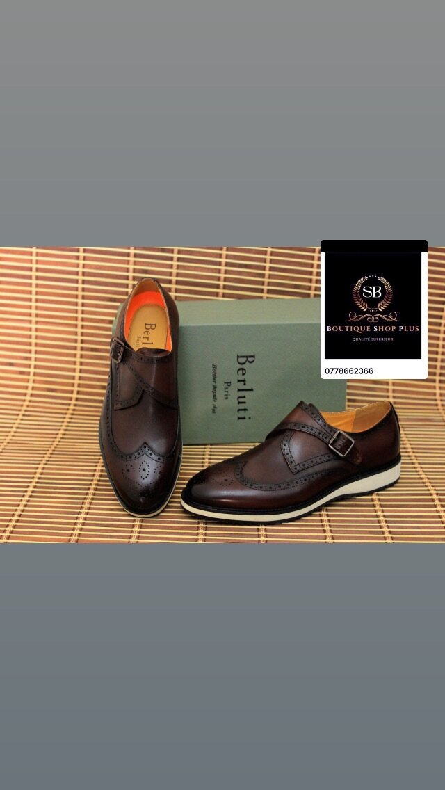 Mocassins BERLUTI PARIS original en cuir avec sa boîte