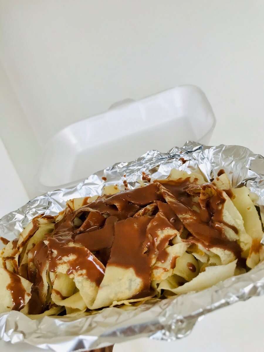 Fettuccine Crêpes au Nutella