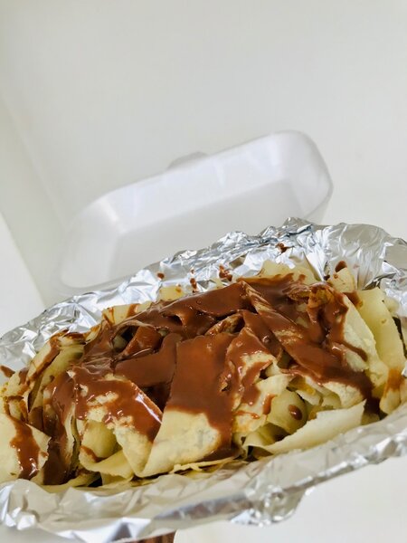 Fettuccine Crêpes au Nutella