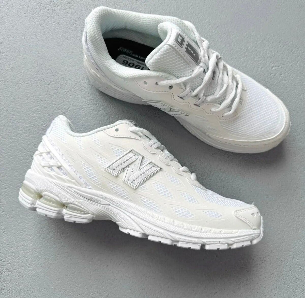 Baskets blanches unisexes