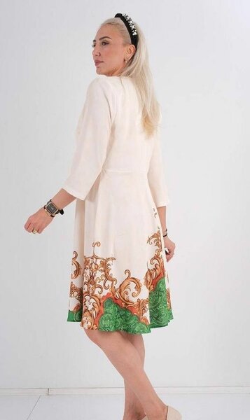 Robe élégante à motifs